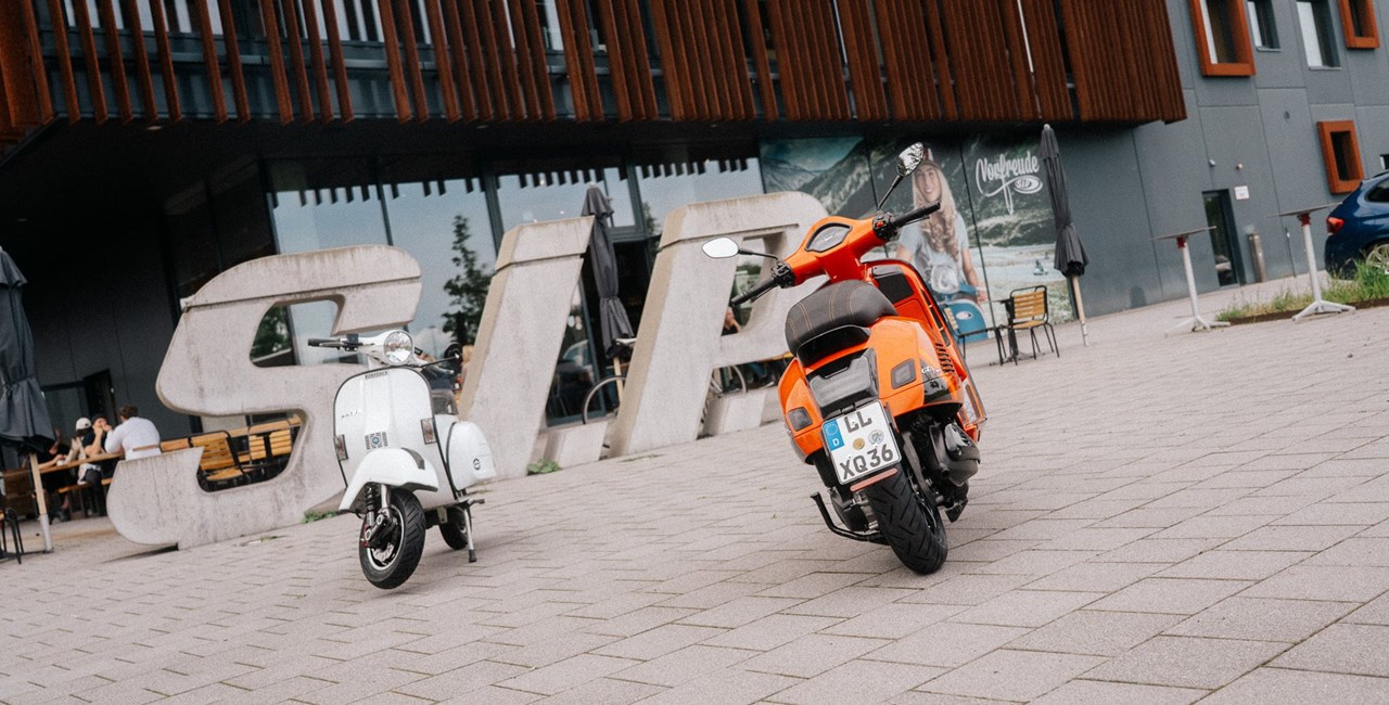 War früher alles besser? Vespa PX vs. Vespa GTS