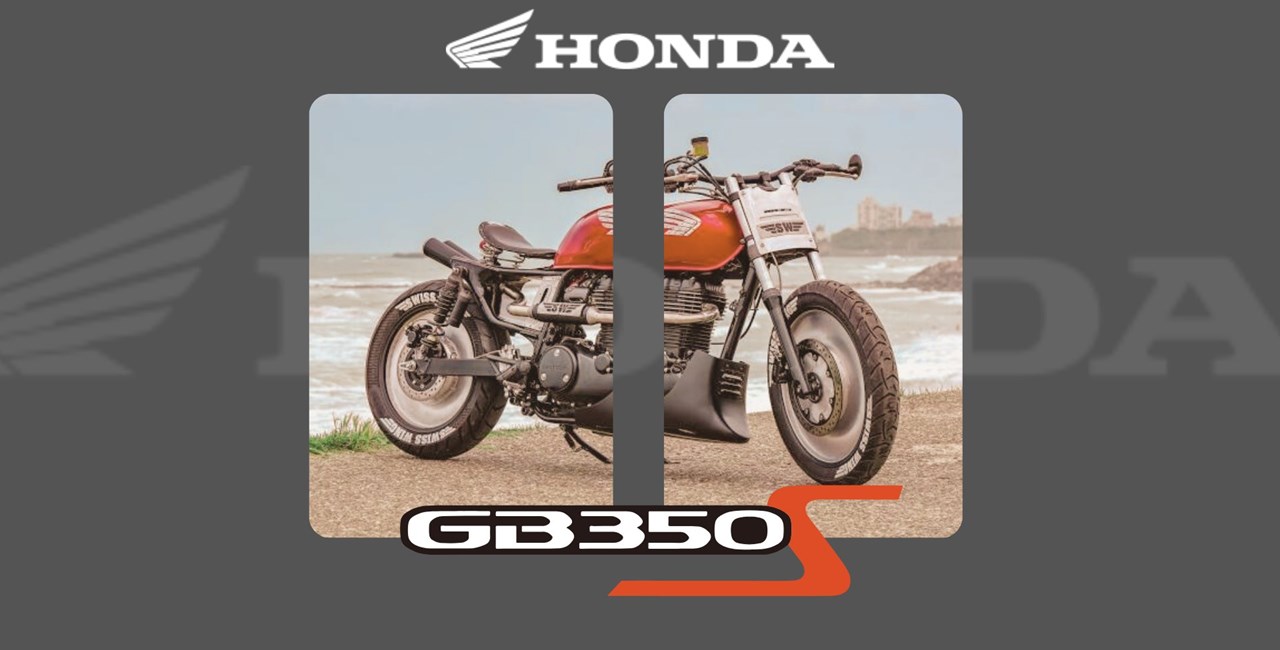 Die neue GB350S im Rampenlicht