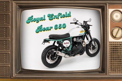 LSL zeigt Supermoto-Umbau der Royal Enfield Bear 650