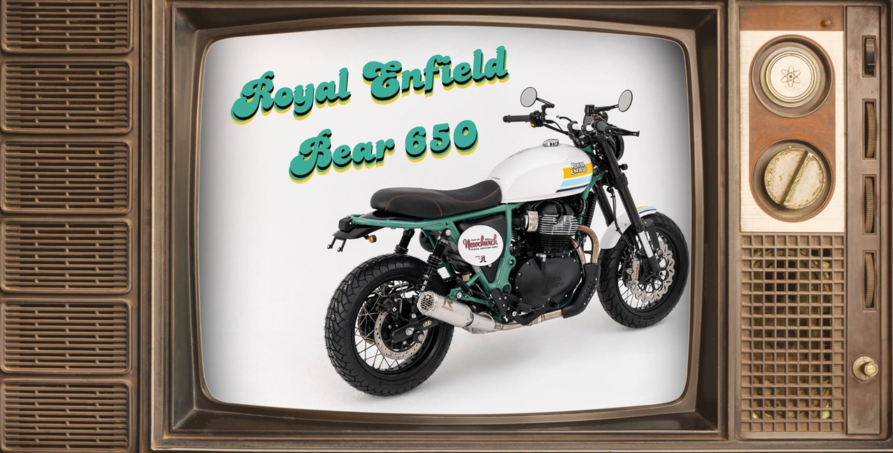 LSL zeigt Supermoto-Umbau der Royal Enfield Bear 650