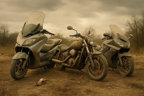 Motorradtypen, die es fast nicht mehr gibt – das große Sterben