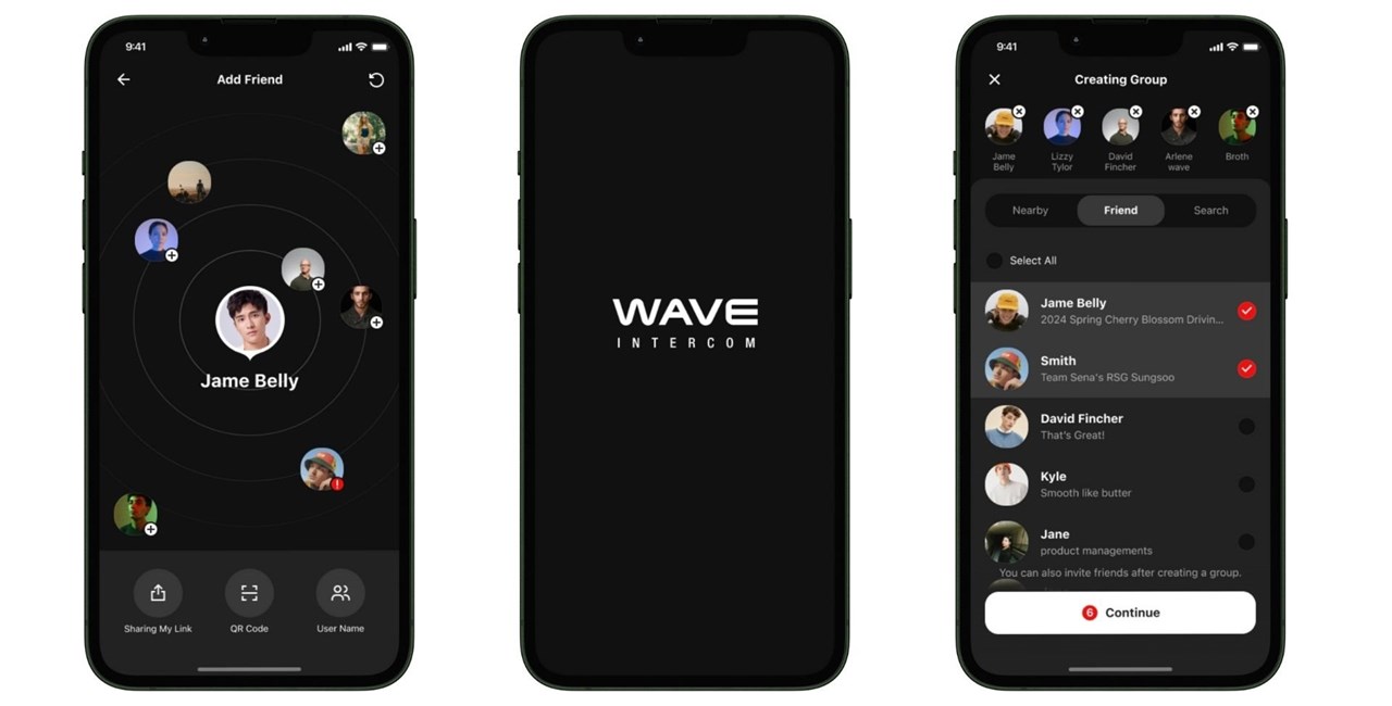 Sena Friends Wave: Neue Intercom-Funktion für Motorradfahrer