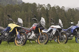 Offroad-Vergleich Mittelklasse-Reiseenduros 2025 Offroad-Vergleich Mittelklasse-Reiseenduros 2025