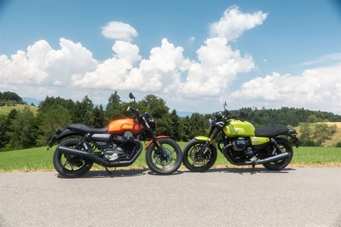 Moto Guzzi V7 Sport vs. V7 Stone Euro 5 im Test: Alt gegen Neu Moto Guzzi V7 Sport vs. V7 Stone Euro 5 im Test: Alt gegen Neu