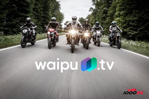 1000PS startet 24-Stunden-Motorrad-TV-Sender auf waipu.tv