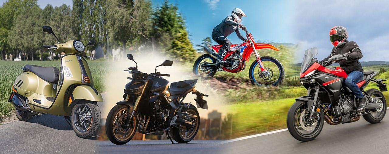 Die beliebtesten Motorrad Marken Österreichs - 1. Halbjahr 2025