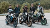 Japanische Vierzylinder Nakedbikes