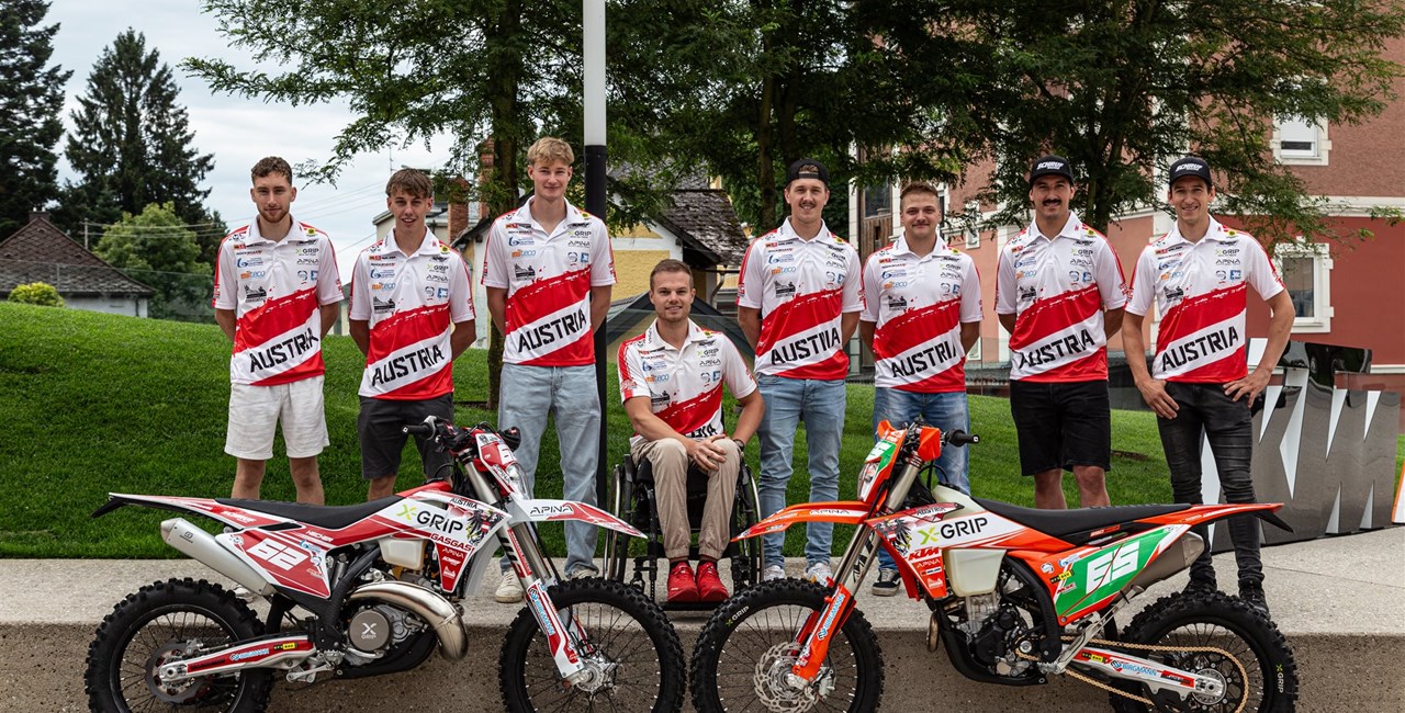 Das ist Österreichs Team für die ISDE 2025!