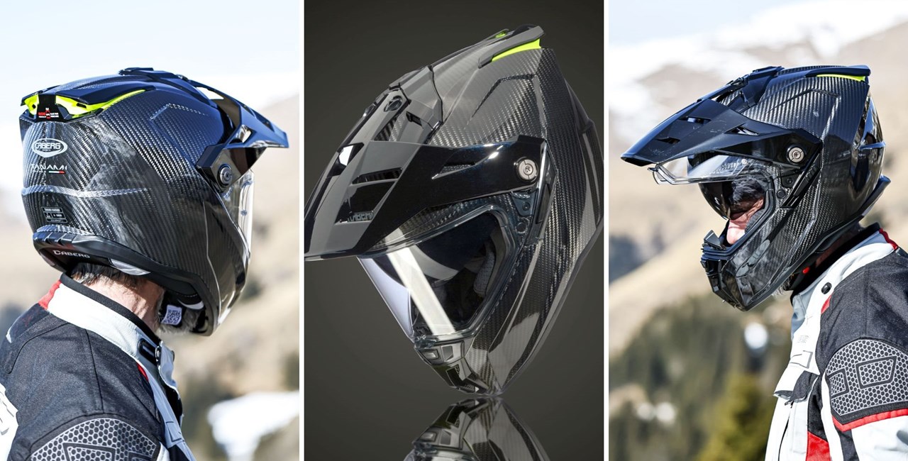 Caberg TANAMI CARBON: Neuer Carbon-Helm für On-Offroad