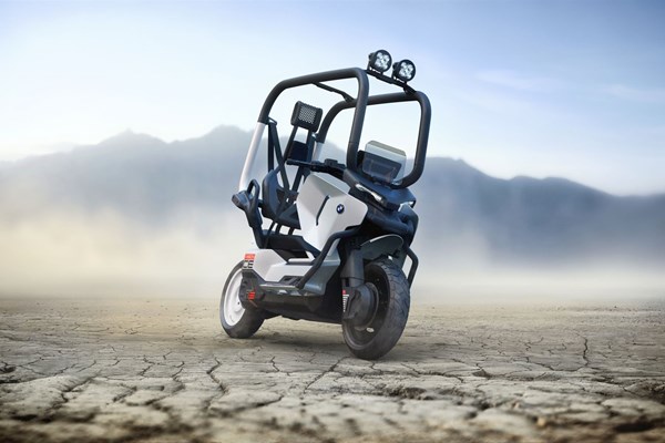 Rückkehr des Dachrollers! BMW Motorrad Vision CE