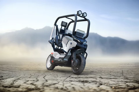 Rückkehr des Dachrollers! BMW Motorrad Vision CE Rückkehr des Dachrollers! BMW Motorrad Vision CE