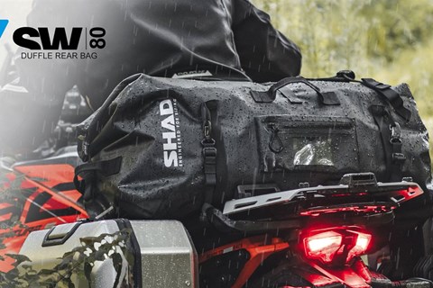 SHAD SW80 Hecktasche: Wasserdichte Gepäcklösung fürs Motorrad