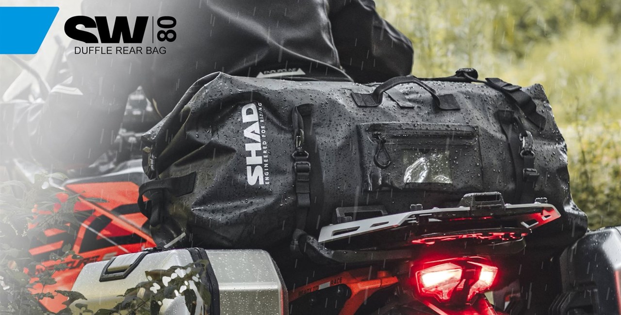 SHAD SW80 Hecktasche: Wasserdichte Gepäcklösung fürs Motorrad