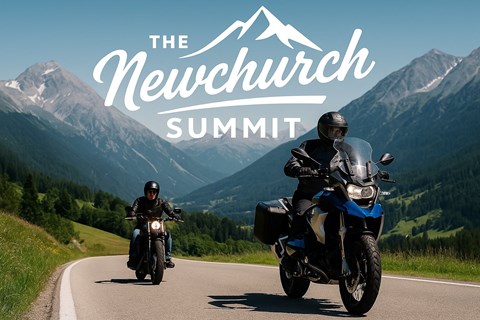 Geführte Motorradtouren beim Newchurch Summit 2026