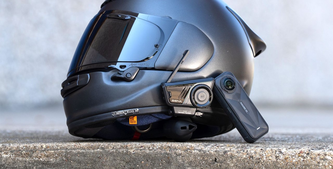 SENA 60S Update vereinfacht Kamera-Integration für Motorradfahrer