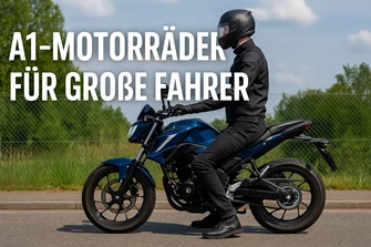 A1-Motorräder für große Menschen: Die besten Modelle A1-Motorräder für große Menschen: Die besten Modelle
