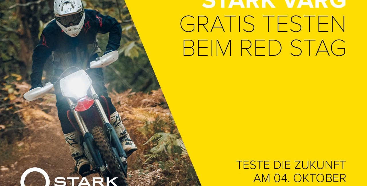 STARK VARG EX: E-Enduro Testtag am 4. Oktober bei Red Stag