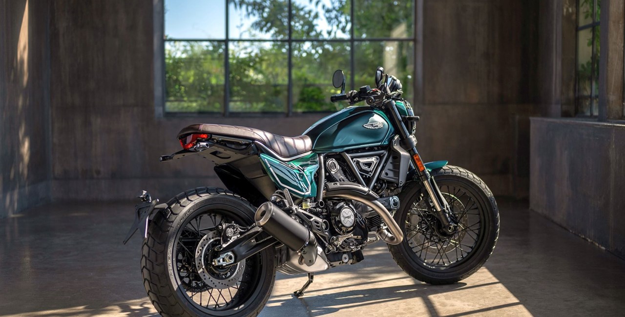 Ducati Scrambler Nightshift 2026 in Emerald Green