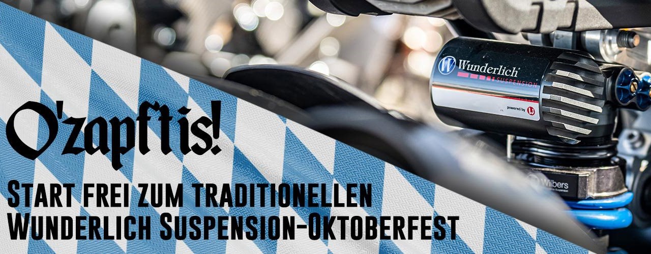 Wunderlich Oktoberfest: 10 % auf Wilbers Fahrwerkskomponenten