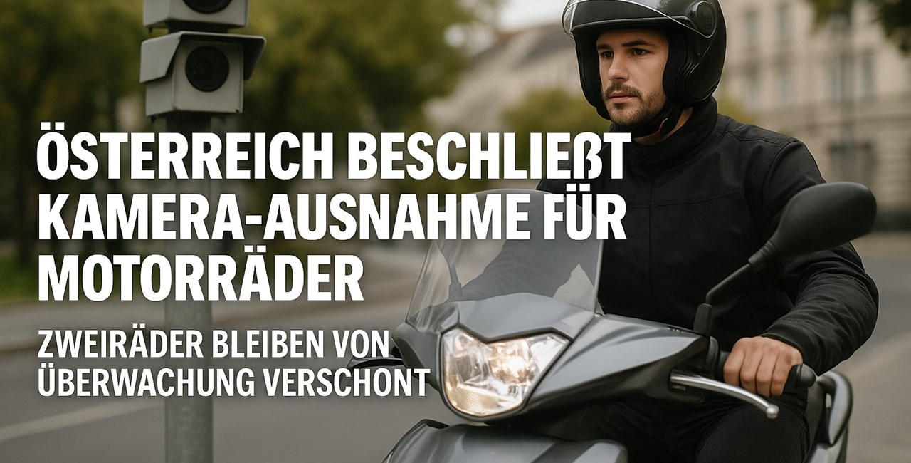 Ausnahme für Roller und Motorräder
