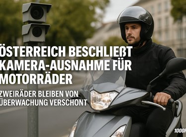 Ausnahme für Roller und Motorräder Ausnahme für Roller und Motorräder