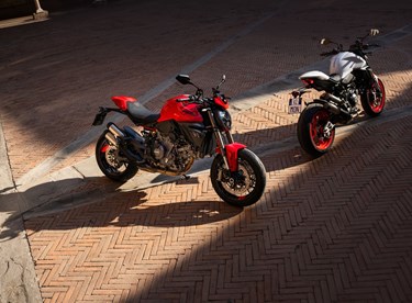 Ducati Monster 2026 mit neuem V2 und weniger Gewicht Ducati Monster 2026 mit neuem V2 und weniger Gewicht