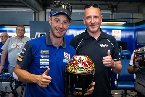 Arai Helm: Abschied von Jonathan Rea mit Sonderdesign