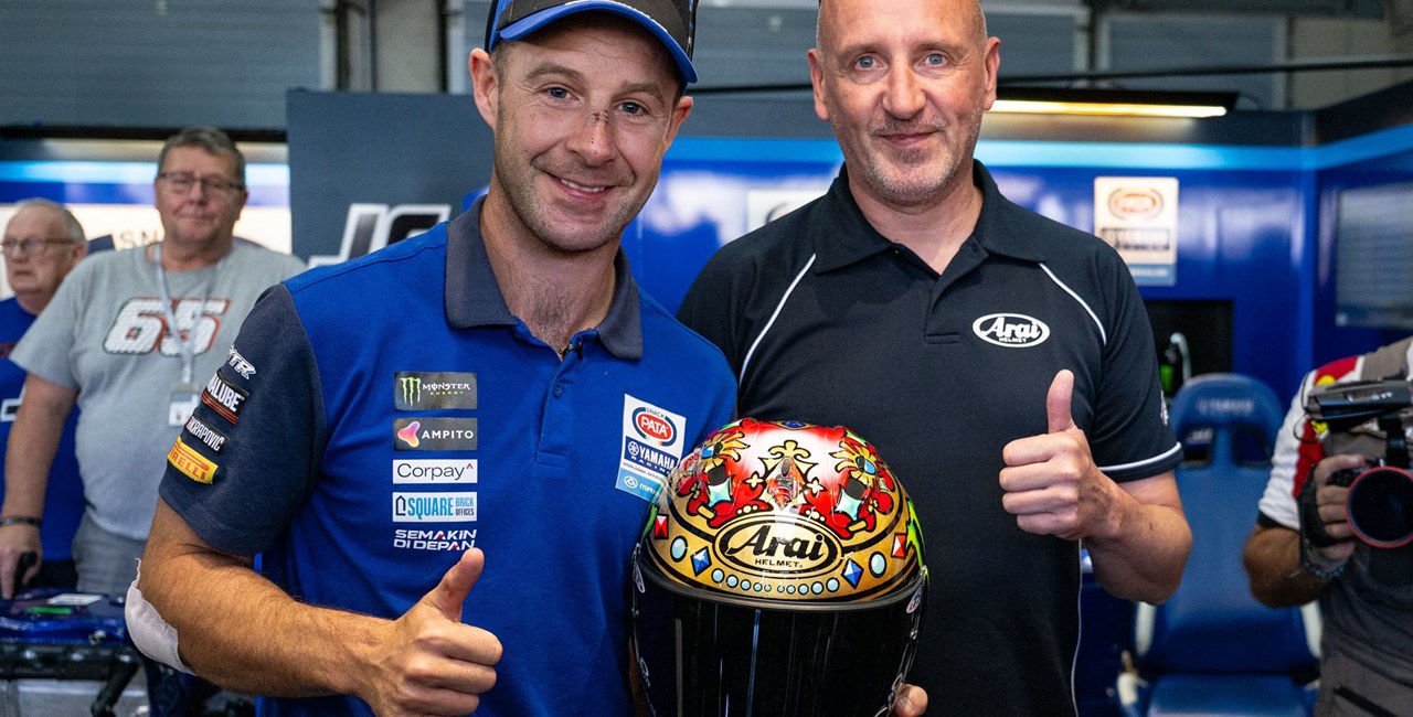 Arai Helm: Abschied von Jonathan Rea mit Sonderdesign
