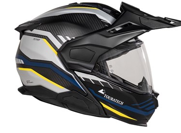 Touratech stellt neuen Carbon Klapphelm vor Touratech stellt neuen Carbon Klapphelm vor