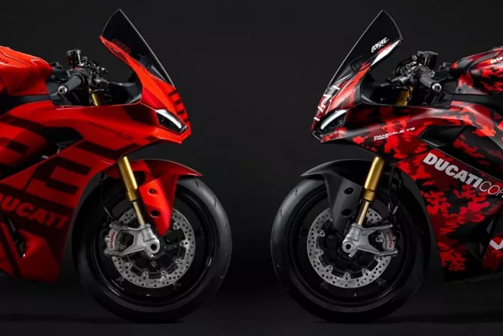 Ducati, EICMA 2025'te sekiz yeni model ve 2026 için iki ön seri motosikletle geniş bir yelpaze sunuyor. Merkezde: yeni Hypermotard V2 ve özel Panigale modelleri.
