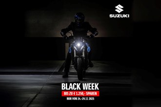 Suzuki Black Week 2025: Bis zu 1.250 Euro sparen
