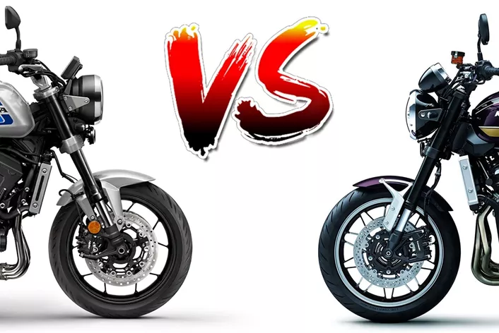 Ještě před prvním testem na silnici se podíváme na fakta: Honda CB1000F 2026 a Kawasaki Z900RS 2026 v teoretickém srovnání. Dva retro čtyřválce spojující modernu s klasikou – na papíře už teď lákavé.