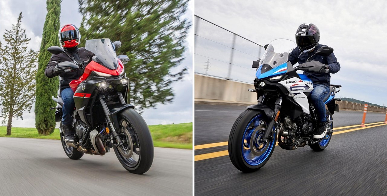 Suzuki SV-7GX vs Yamaha Tracer 7 im Daten-Vergleich