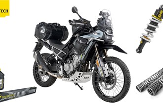 Touratech Suspension: Fahrwerksupgrade für CFMOTO MT-Modelle