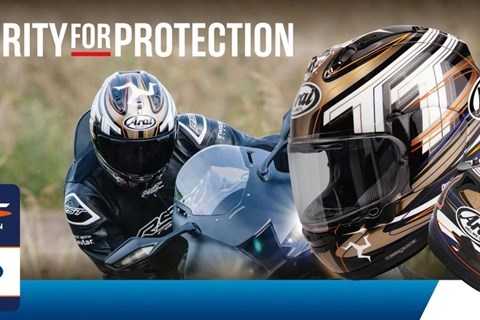 Arai RX-7V EVO IoM TT 2026 – Limitierter Helm für die TT-Fans