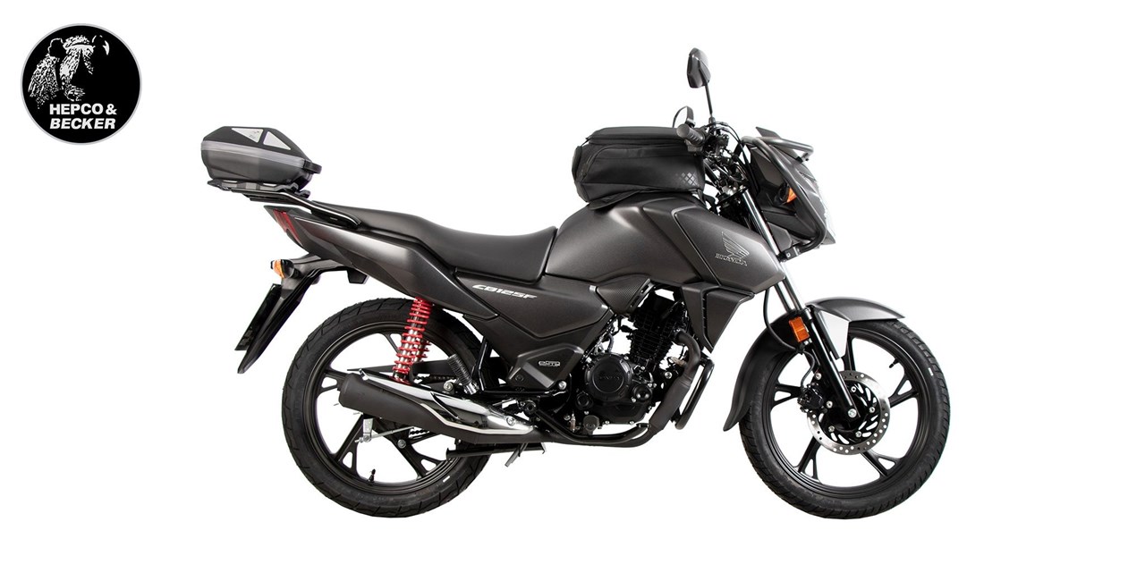 Honda CB125F ab 2025: Tourenzubehör von Hepco & Becker