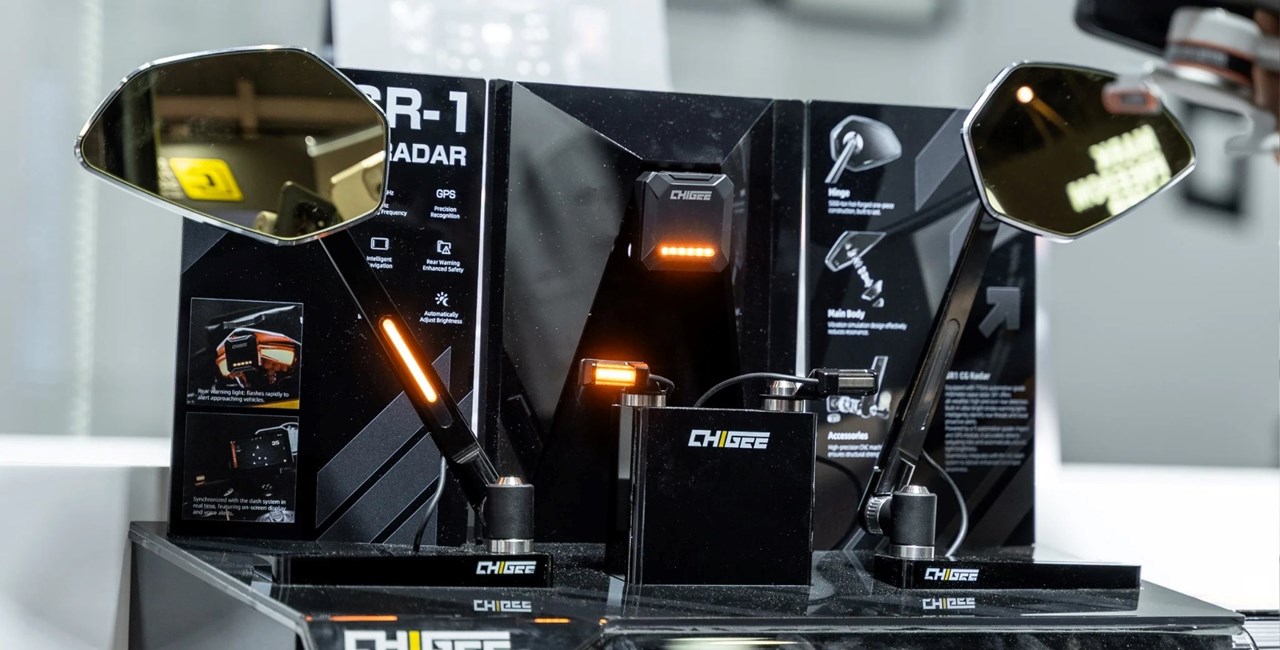 CHIGEE zeigt Radarsystem und Dashcam auf der EICMA 2025
