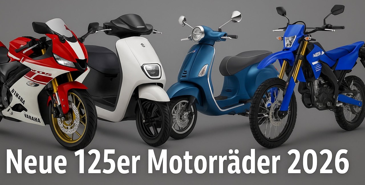 Neue 125er Motorräder 2026 – kompakte Vielfalt für Einsteiger