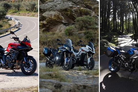 Honda CB1000GT vs BMW S1000XR vs Suzuki GX im Datenvergleich