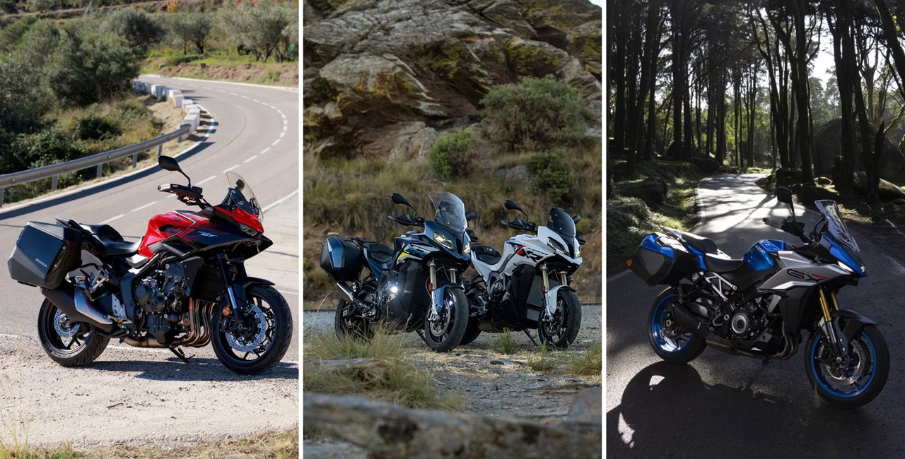 Honda CB1000GT vs BMW S1000XR vs Suzuki GX im Datenvergleich