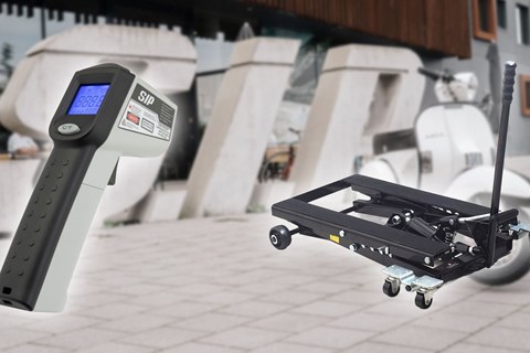 SIP Scootershop Werkzeuge: Neue Helfer für die Zweiradwerkstatt