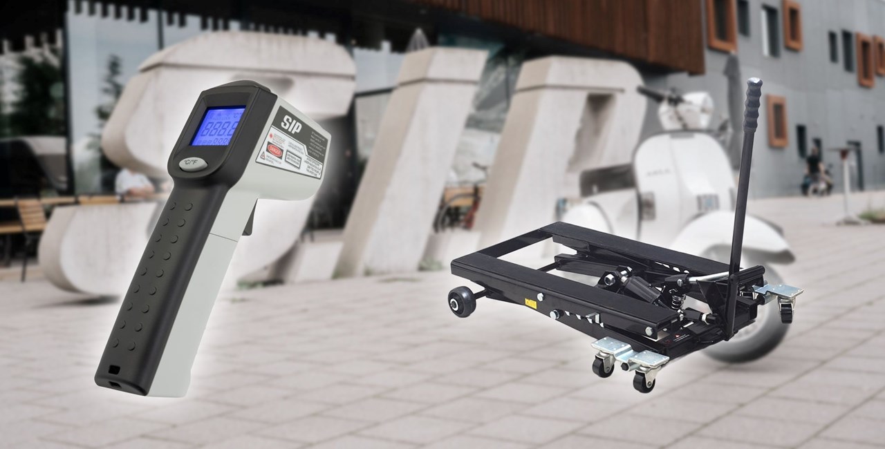 SIP Scootershop Werkzeuge: Neue Helfer für die Zweiradwerkstatt