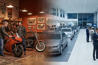 Motorradhandel tickt anders als Autobranche