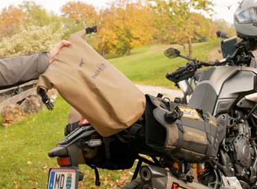 Westwind Moto - ein Honigdachs im Motorrad-Gepäckmarkt