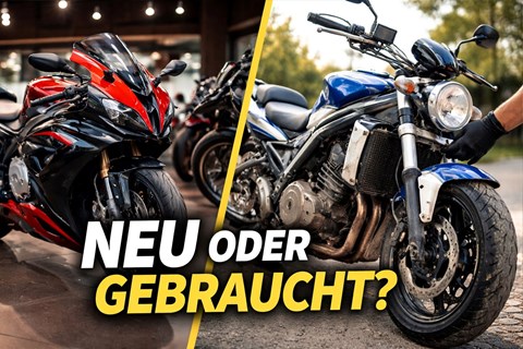 Motorrad kaufen: Neu oder gebraucht – was lohnt sich wirklich?