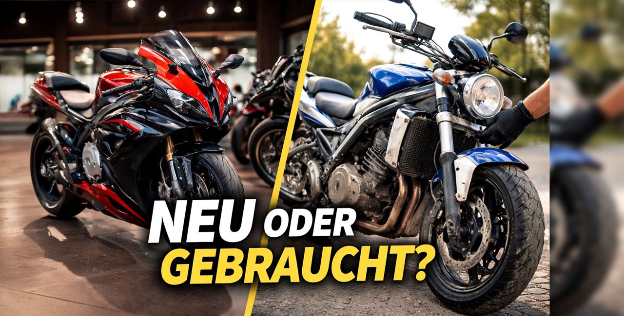 Motorrad kaufen: Neu oder gebraucht – was lohnt sich wirklich?