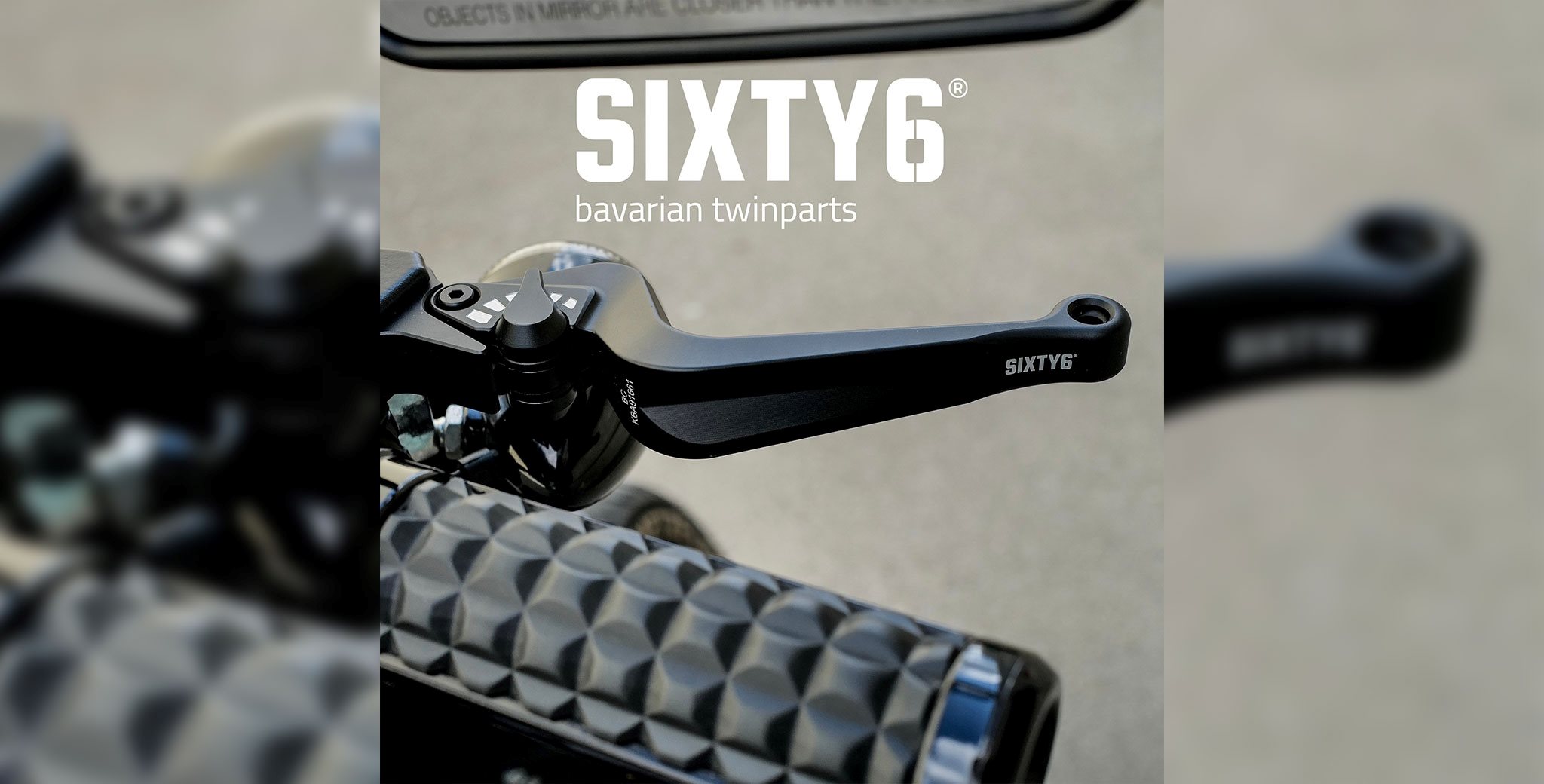 SIXTY6 BCH Brems- und Kupplungshebel mit ABE für Cruiser