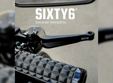 SIXTY6 BCH Brems- und Kupplungshebel mit ABE für Cruiser