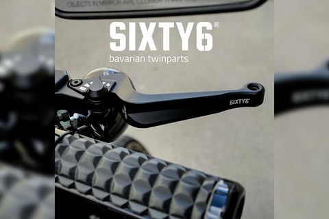 SIXTY6 BCH Brems- und Kupplungshebel mit ABE für Cruiser