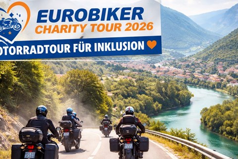 Eurobiker Charity Tour 2026: Motorradtour für Inklusion
